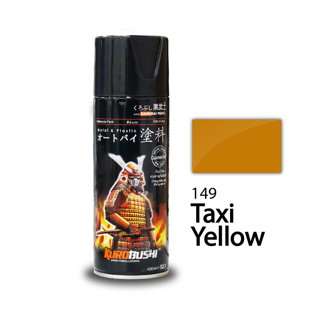 Sơn Samurai sơn xịt xe máy 149 MÀU VÀNG TAXI