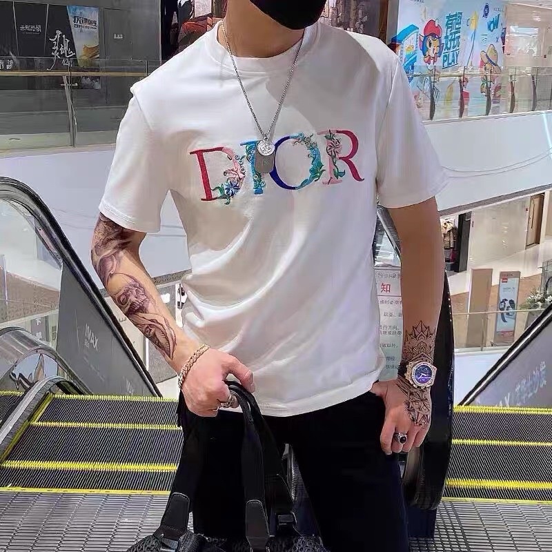 ÁO THUN DI.OR THÊU HOA