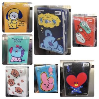 Passport BT21 | Bao da bọc hộ chiếu (Tata, Cooky, Chimmy)