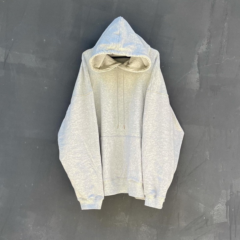 Áo Hoodie trơn form rộng