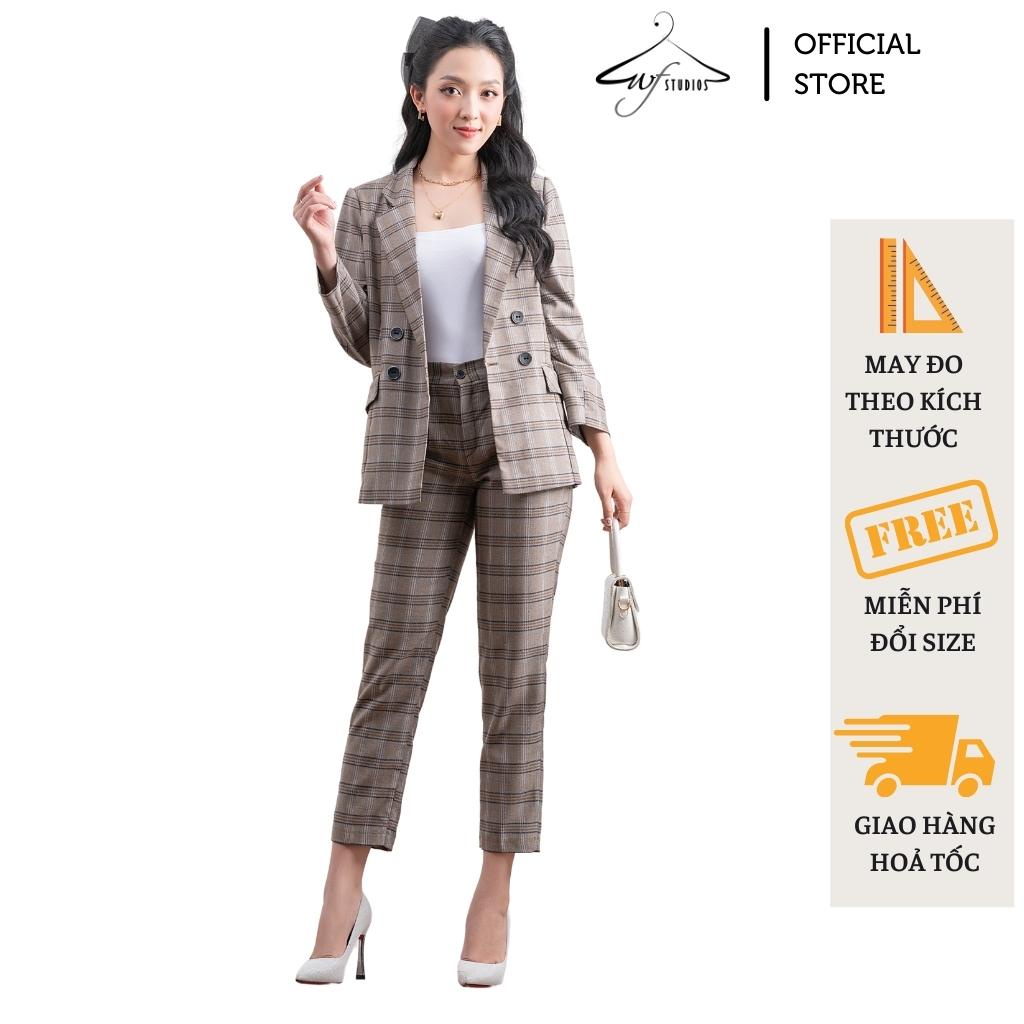 Áo khoác blazer, áo vest nữ kiểu Hàn Quốc tay dài, chất vải đẹp, nhiều màu Blz 03- Thời trang công sở WFstudios