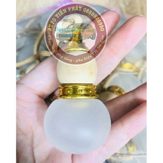 Lọ đựng tinh dầu hồ lô treo ô tô