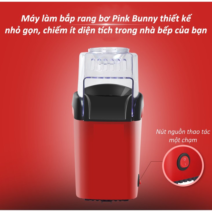 Máy làm bắp rang bơ mini - Máy làm bắp rang bơ tại nhà Minijoy