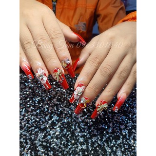Hoa bột nail ( hoa tay )
