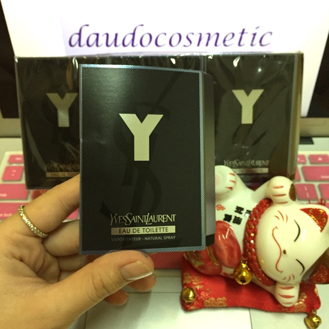 [vial] Nước hoa YSL Yves Saint Laurent Y EDT 1.5ml