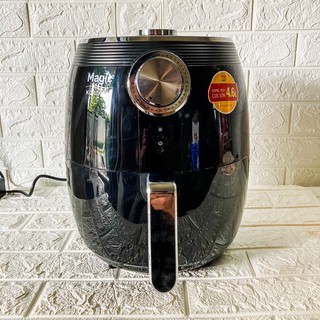 Nồi chiên không dầu Magic Korea A802 Dung Tích 4.6 Lít Công Xuất 1.500W Có Thể nướng cả 01 con gà lớn Bảo Hành 12 Tháng