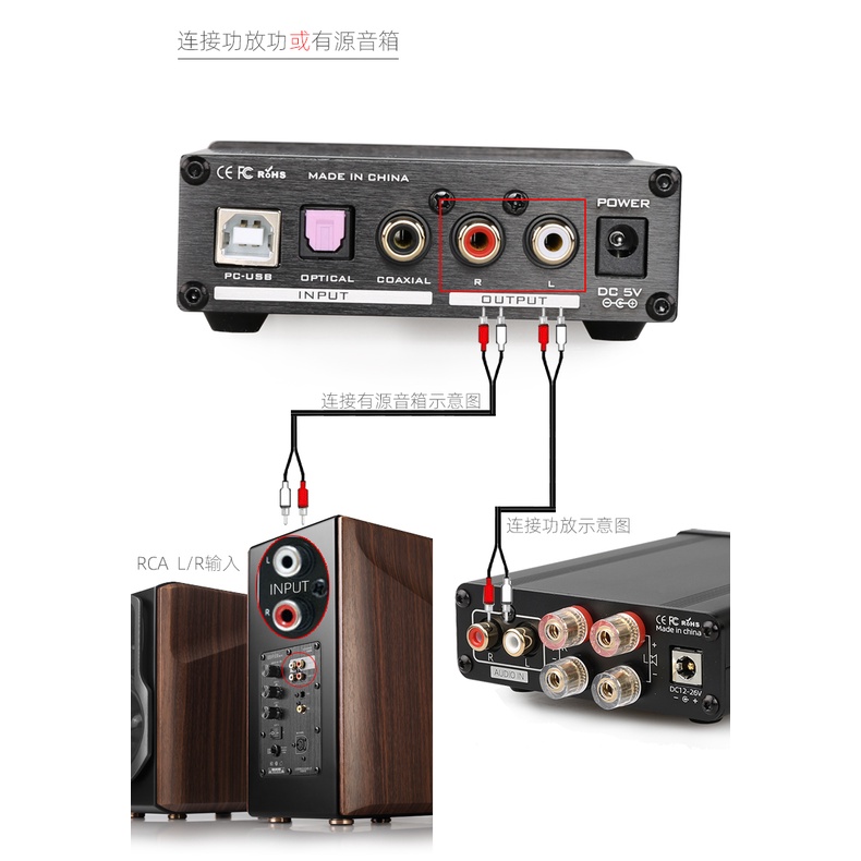 Bộ Khuếch Đại Âm Thanh USB Loại C Feixiang DAC-X3PRO