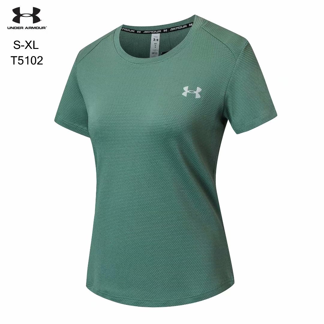 UNDER ARMOUR Áo Thun Nữ Cổ Tròn Ngắn Tay Thời Trang 2020