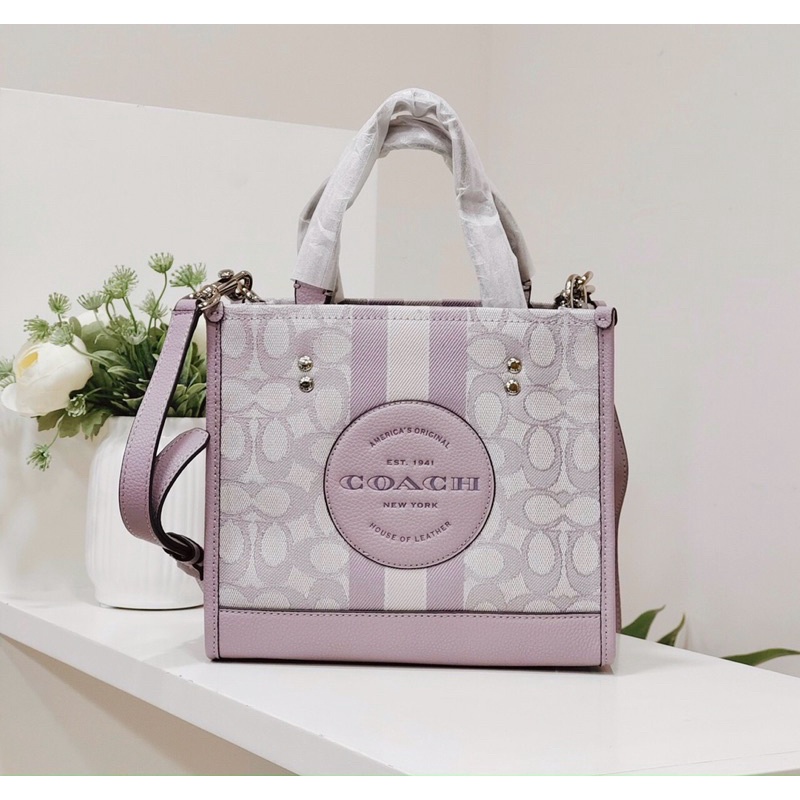 Túi co ach Dempsey tote