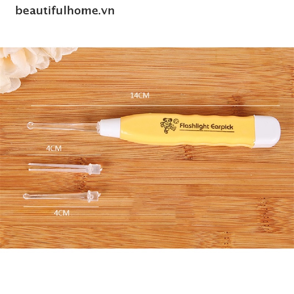 (Hàng Mới) Dụng Cụ Lấy Ráy Tai Có Đèn LED Tiện Lợi