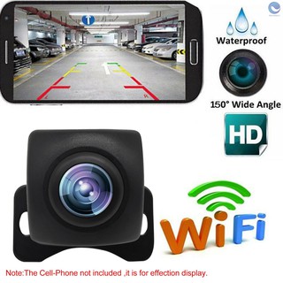 Camera Lùi Xe Không Dây Hd Wifi Tích Hợp Camera Quan Sát Ban Đêm Ip67