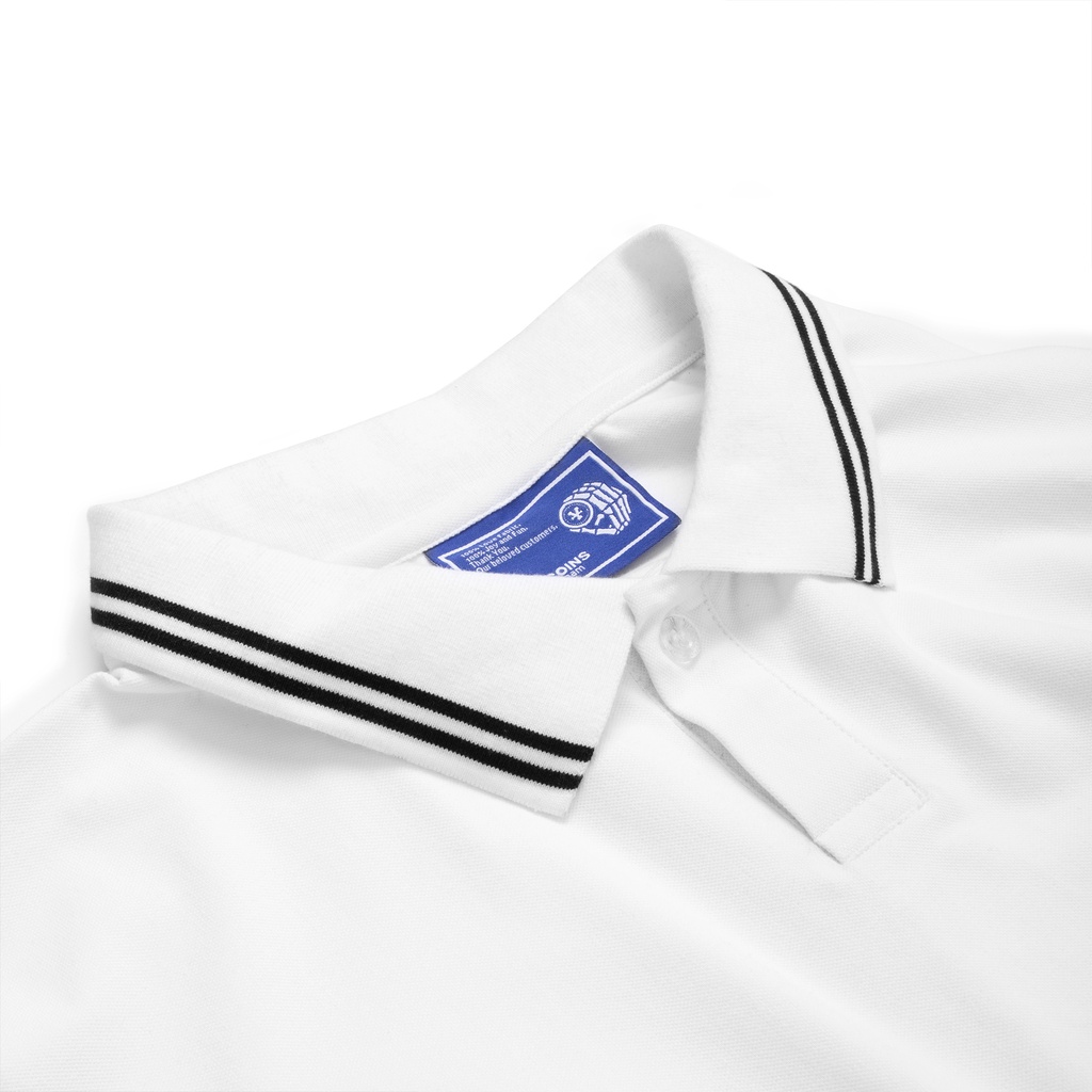 Áo Thun DirtyCoins Comfy Polo - White