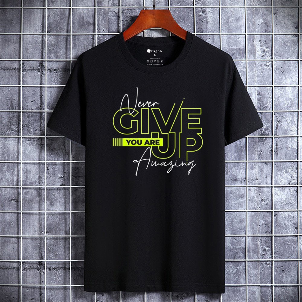 Áo Thun Nam Cộc Tay Form Basic Chất Cotton Mềm Mịn Thấm Hút Mồ Hôi FullSIze 40 - 90kg HIGHX