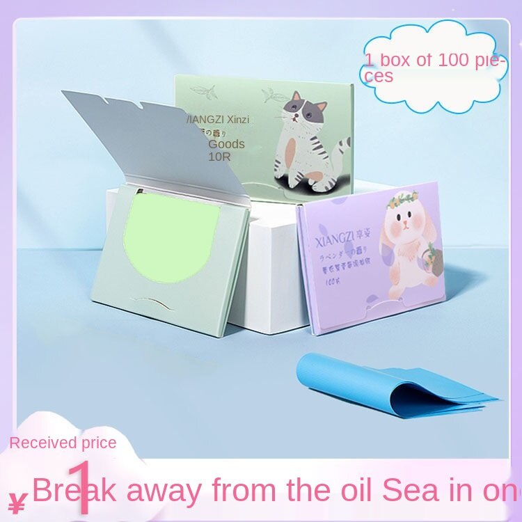 Mặt nạ giấy thấm dầu kiểm soát dầu tẩy trang cho nam nữ | BigBuy360 - bigbuy360.vn