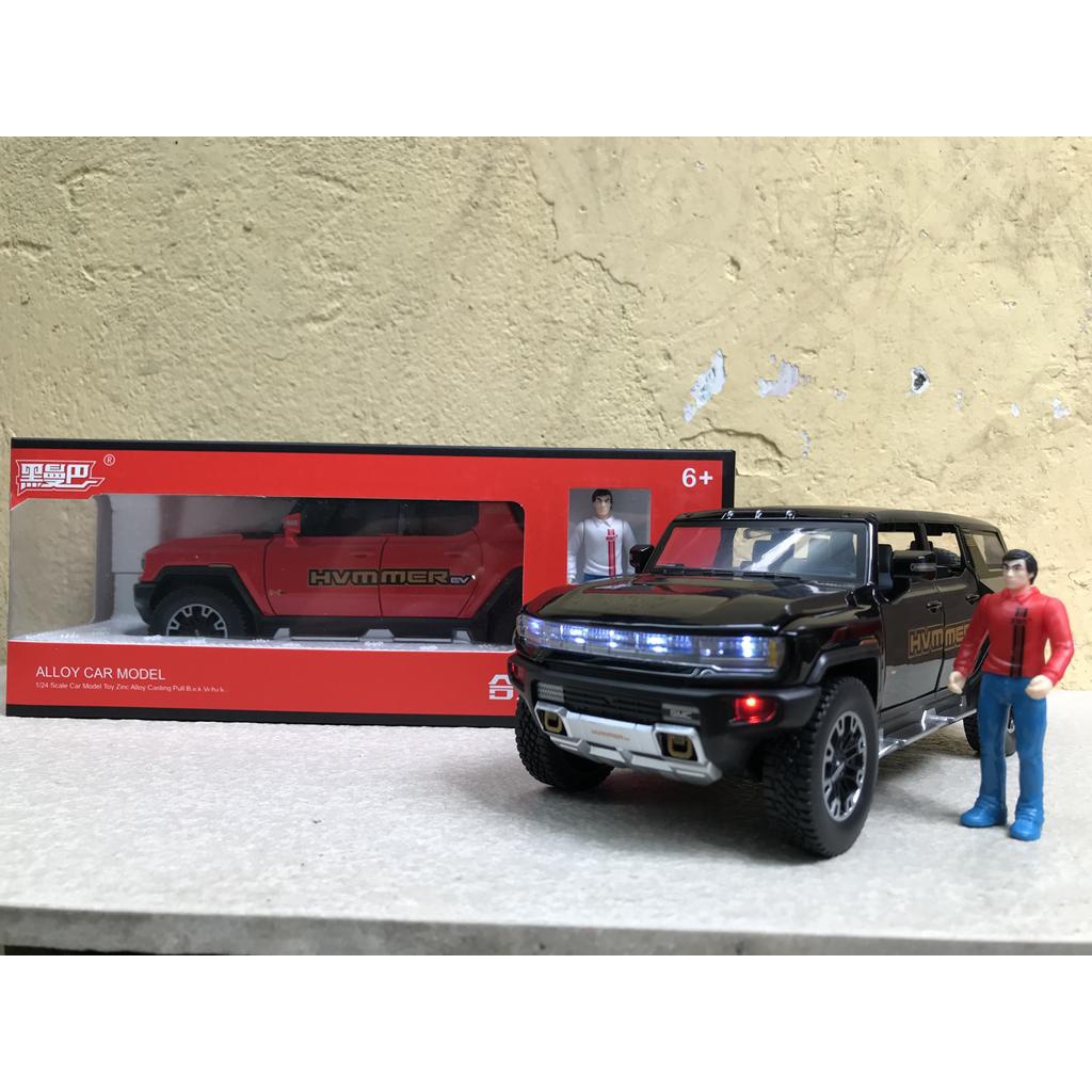 Mô hình xe GMC HUMMER EVs 2024 - 1:24