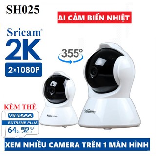 Camera ip srihome sh025 full hd 1080p – camera ip wifi giám sát, quan sát không dây