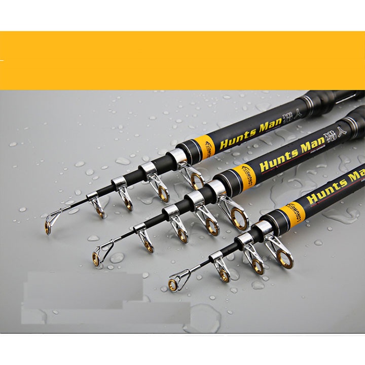 Bộ Cần Câu Máy 2m4, 2m7, 3m0, 3m6, Kèn Máy Kim loại Và Phụ Kiện