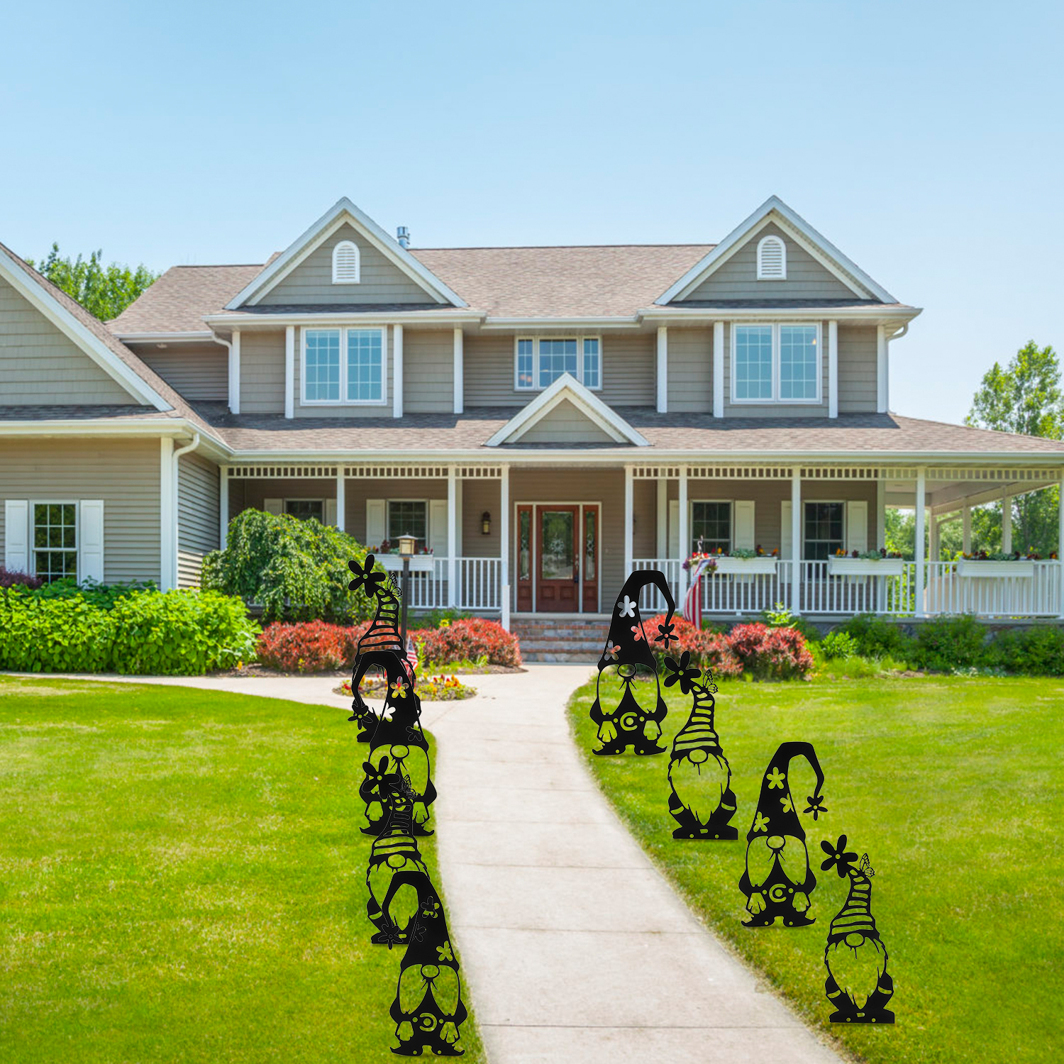 Phụ Kiện Kim Loại Trang Trí Sân Vườn