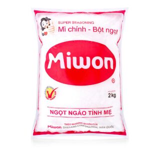 BỘT NGỌT - MÌ CHÍNH MIWON 2KG(L) cánh to