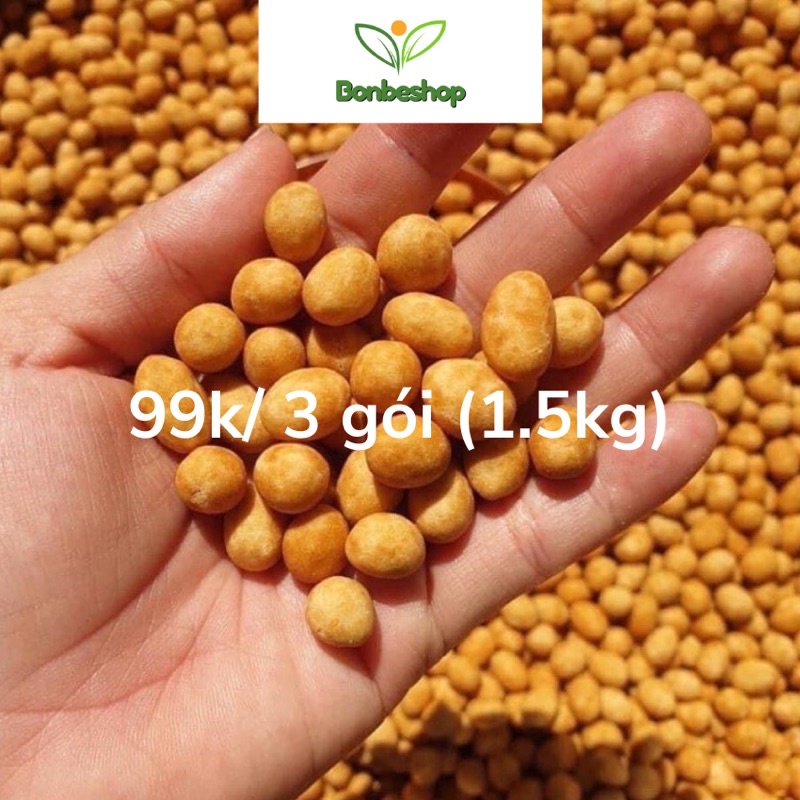 1,5kg đậu phộng da cá nước cốt dừa loại ngon ăn vặt giá rẻ