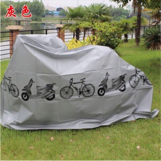 Bạt che xe máy xe đạp điện in hình hàng đẹp