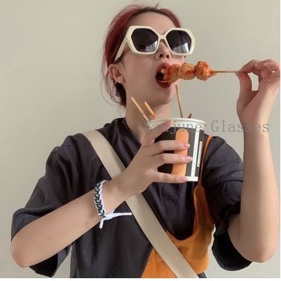 Kính Mát SAMJUNE Gọng Lục Giác Thời Trang Cho Nữ