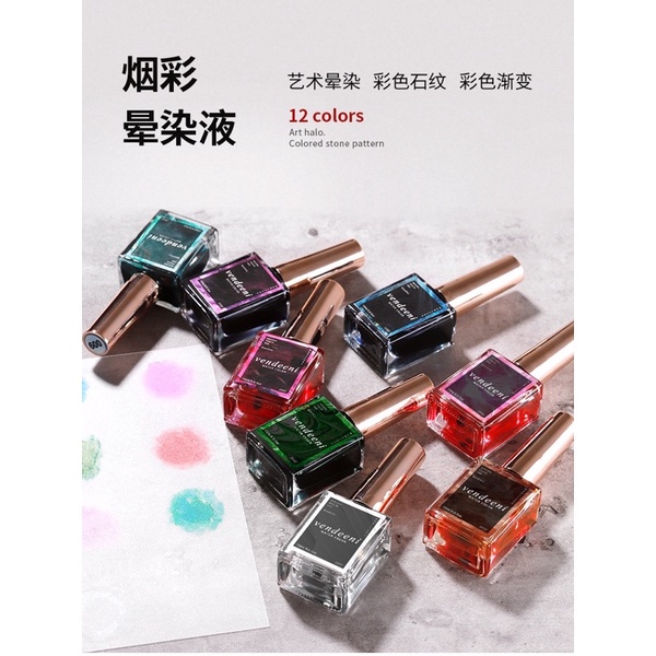 VND Cồn loang sét A và sét B ,12 màu