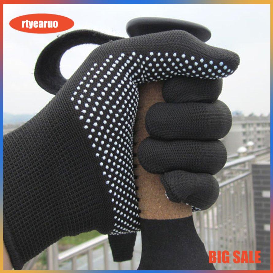 Đôi găng tay silicone cotton chịu nhiệt chống trượt dành cho nướng BBQ tạo kiểu tóc