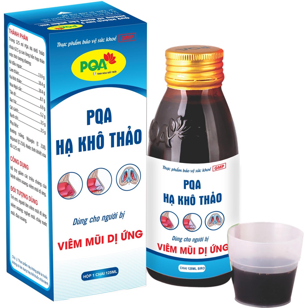 PQA Hạ Khô Thảo - Viêm xoang, viêm mũi dị ứng