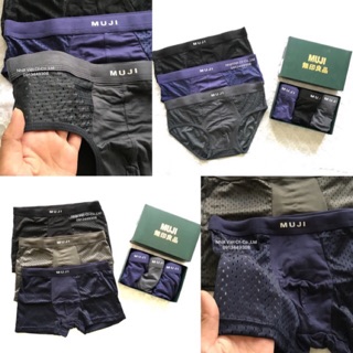 Set 3 quần lót nam Muji – Nhật
