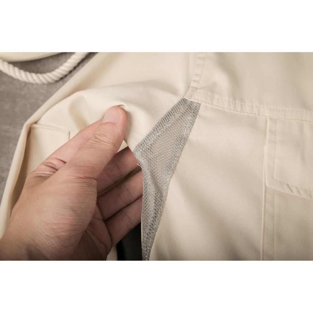 Áo chống nắng Thời trang nam áo khoác nam đẹp Vải Kaki chống tia UV cao cấp Có nhiều lỗ thông gió và hút gió thoáng | BigBuy360 - bigbuy360.vn