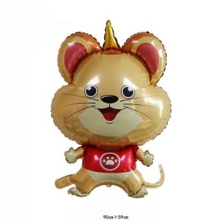 set bóng sinh nhật thôi nôi cho bé trai bé gái tuổi rồng Happy Birthday