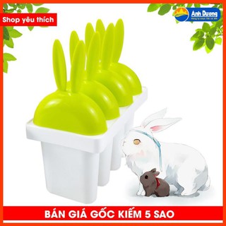Khay làm kem tai thỏ ngộ nghĩnh