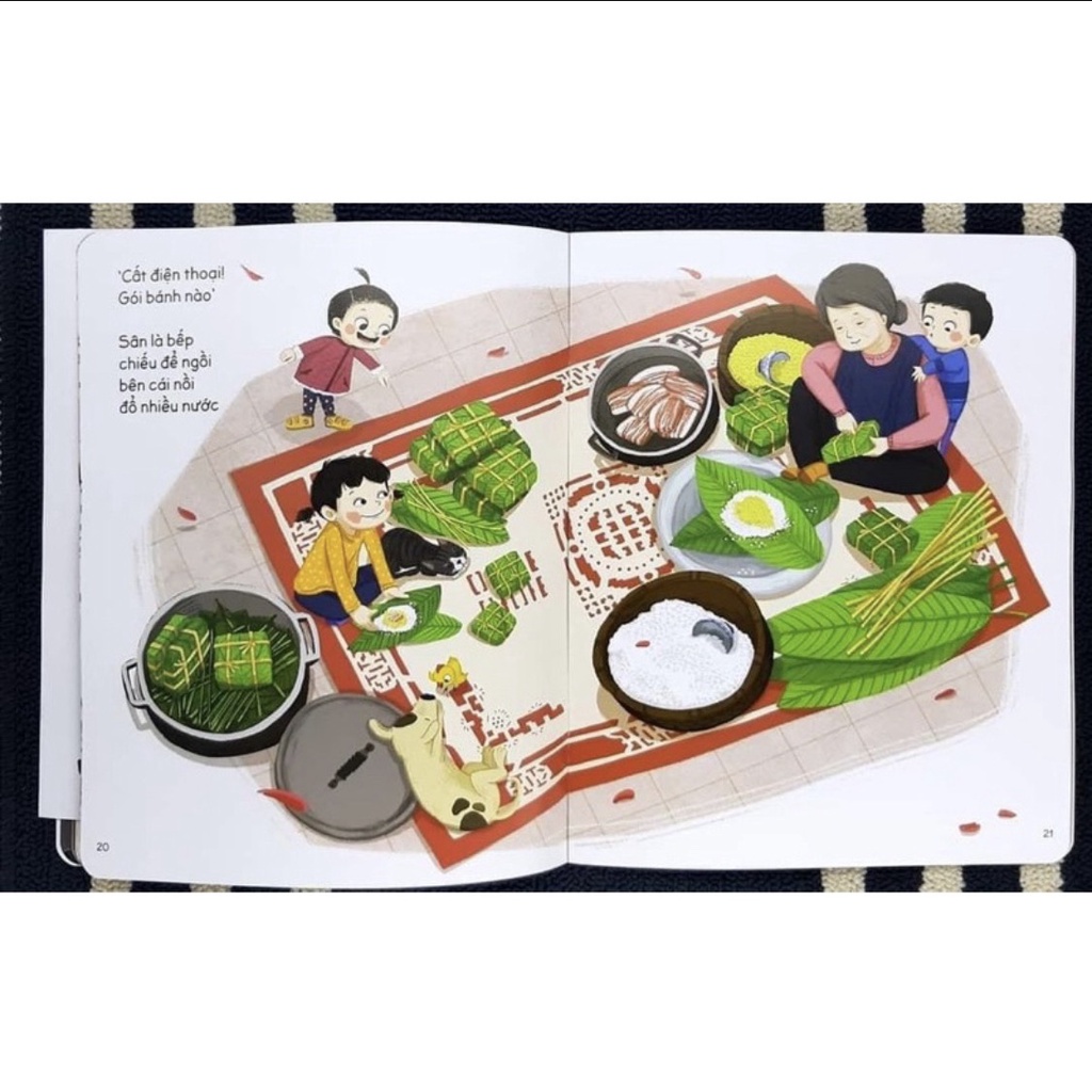 Sách Kim Đồng - Đúng là Tết (tặng kèm Sticker) (Bình Book)