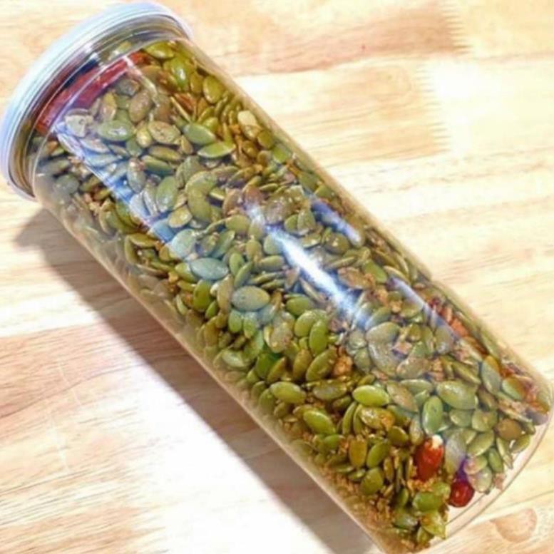 Hạt Bí Rang Tỏi Ớt 500gr [FREE SHIP] TỪ ĐƠN 50K, [Loại Đặc Biệt] Hàng ngon nhà làm LOẠI 1