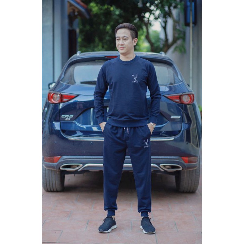 Bộ nỉ nam da cá thu đông | BigBuy360 - bigbuy360.vn