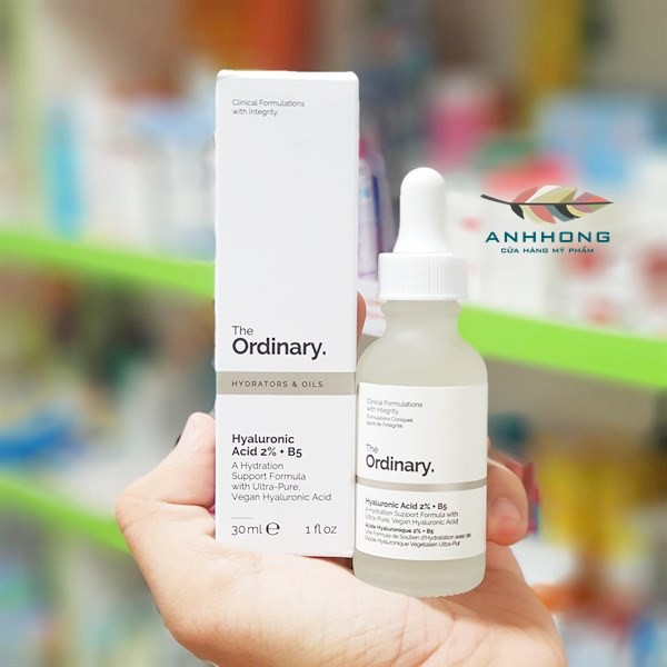 Tinh chất cấp nước, phục hồi da The Ordinary Hyaluronic Acid 2% + B5