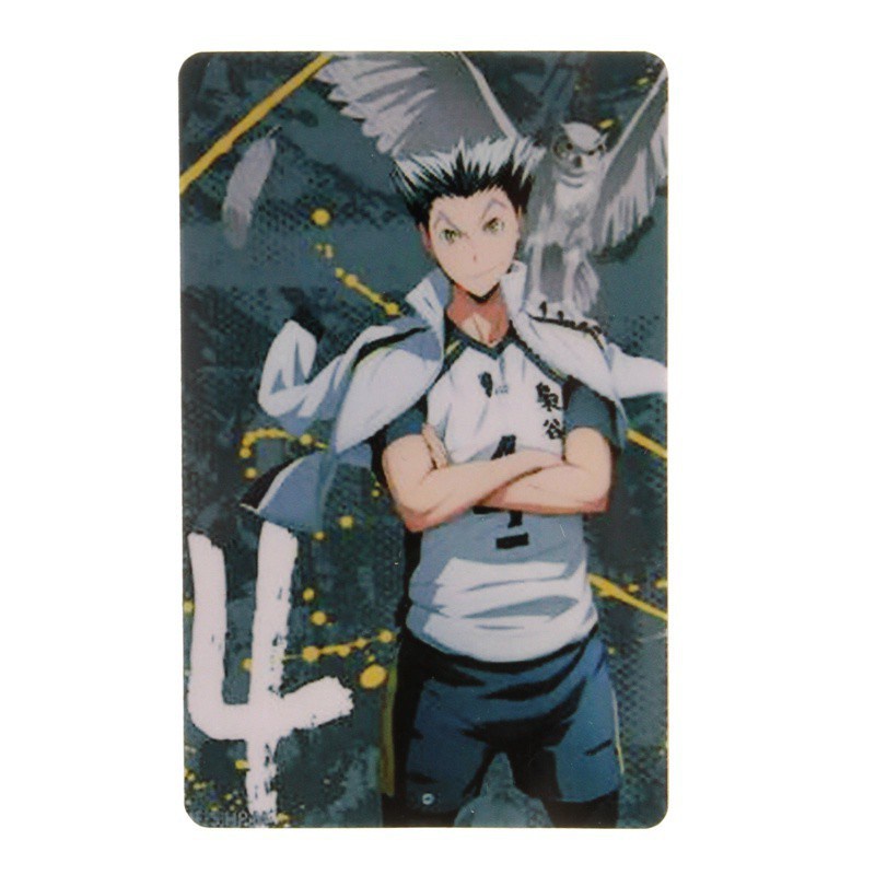 Thẻ Đánh Dấu Trang Sách In Hình Vẽ Nhân Vật Trong Anime Haikyuu! Hinata Shoyo