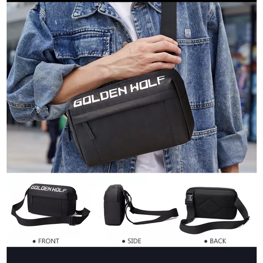 Túi Đeo Vai Thời Trang GOLDEN WOLF