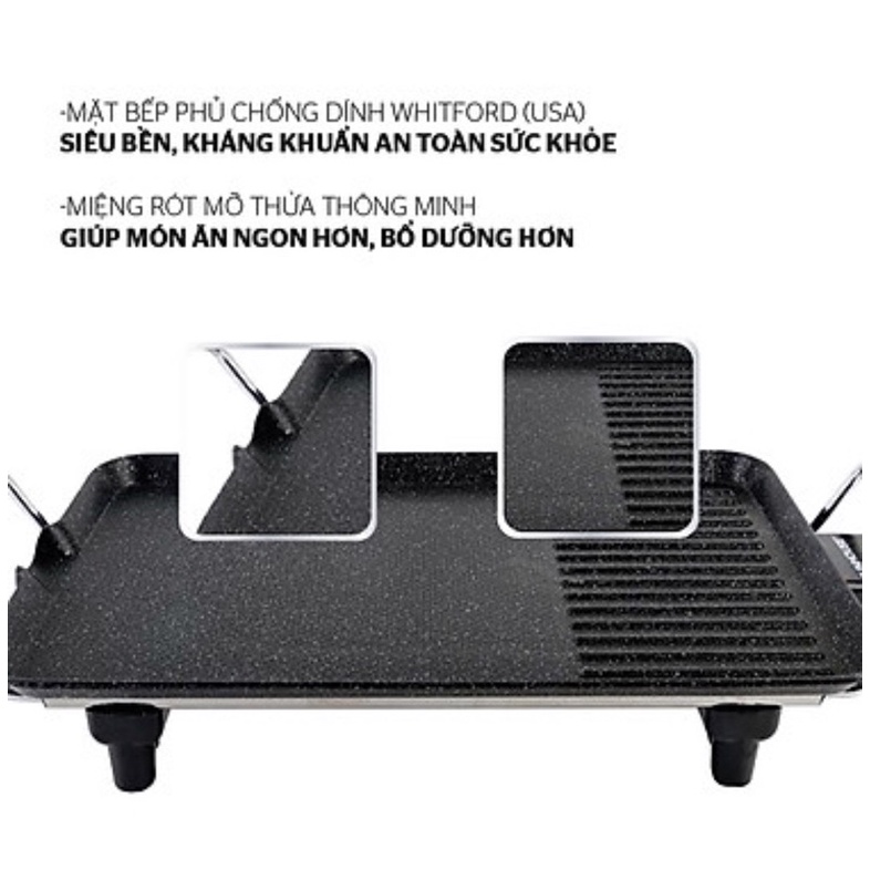 Bếp Nướng Điện Sunhouse SHD4607 (1500W) - Hàng chính hãng-New