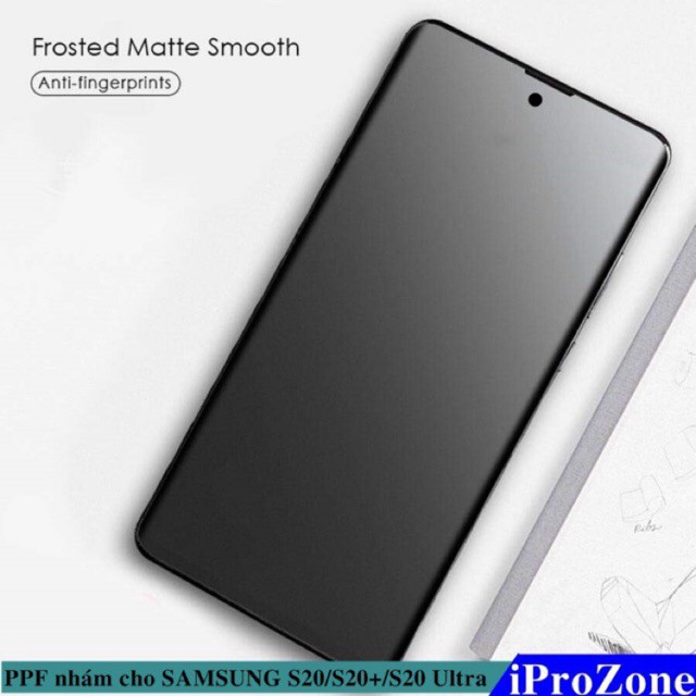 Miếng Dán PPF Mặt Trước Chống Vân Tay Cho Samsung Galaxy S20, Dán Màn Hình Samsung