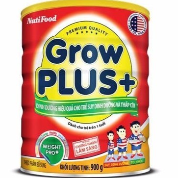 Sữa Nutifood Grow Plus Đỏ 900g