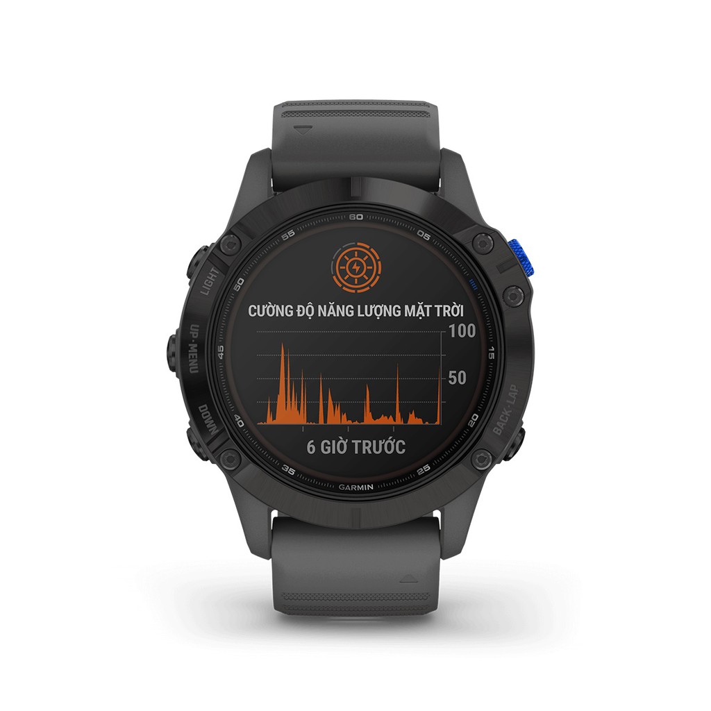 [Mã 66ELHASALE hoàn 7% xu đơn 500K] Đồng Hồ Thể Thao Garmin Fēnix 6 Pro Solar - Hàng Chính Hãng