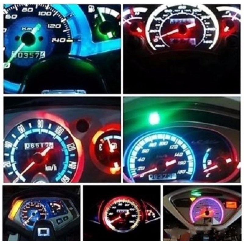 DÂY ĐÈN LED ĐÁ SỐ ĐỔI MÀU CỰC ĐẸP LẮP XE MÁY XE SỐ CÁC LOẠI HÀNG CHUẨN