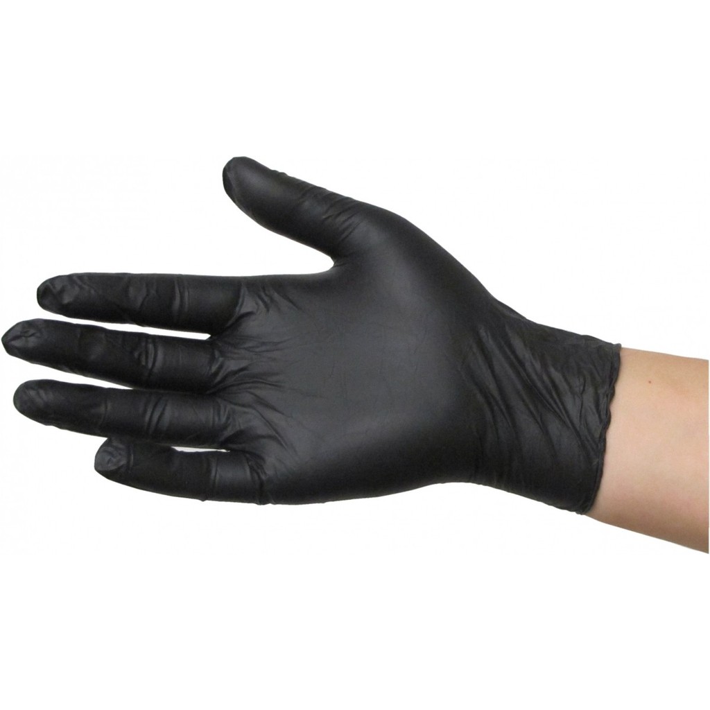 (50-100 cái)Găng tay y tế không bột màu đen | màu xanh hộp