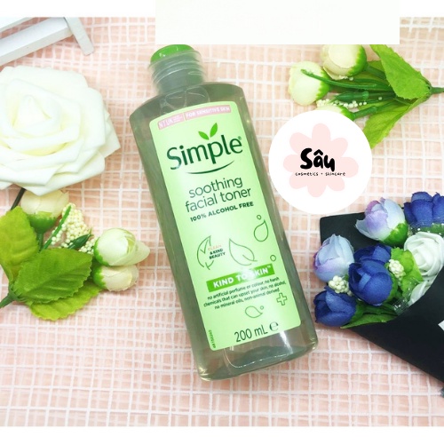 Nước hoa hồng Simple Kind to Skin Soothing Facial Toner | BigBuy360 - bigbuy360.vn