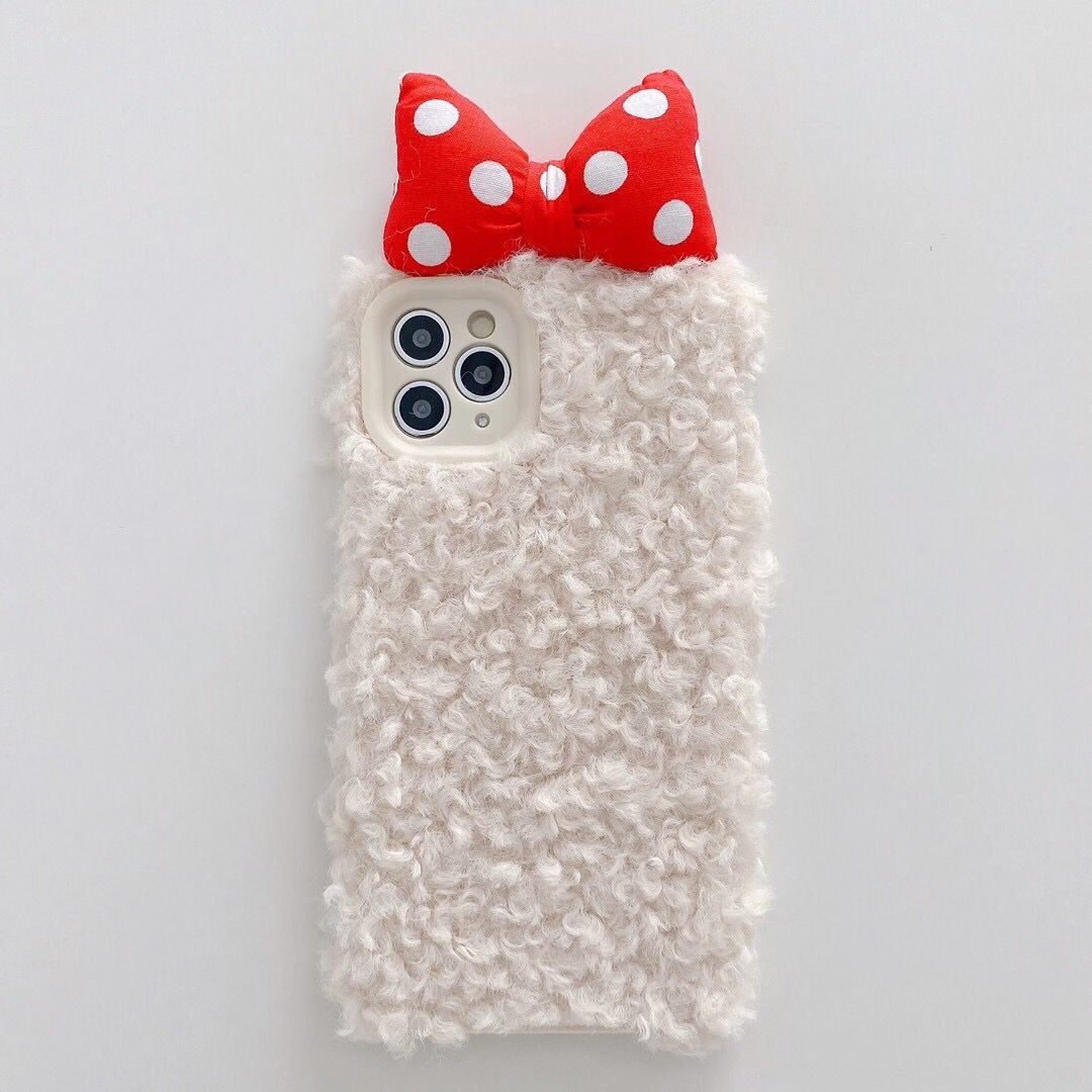 Ốp Lưng Phủ Lông Hình Tai Thỏ Đáng Yêu Cho Iphone 12pro Max 12mini 11 Pro Max X Xs Xr Xsmax 6 6s 7 8 Plus | BigBuy360 - bigbuy360.vn