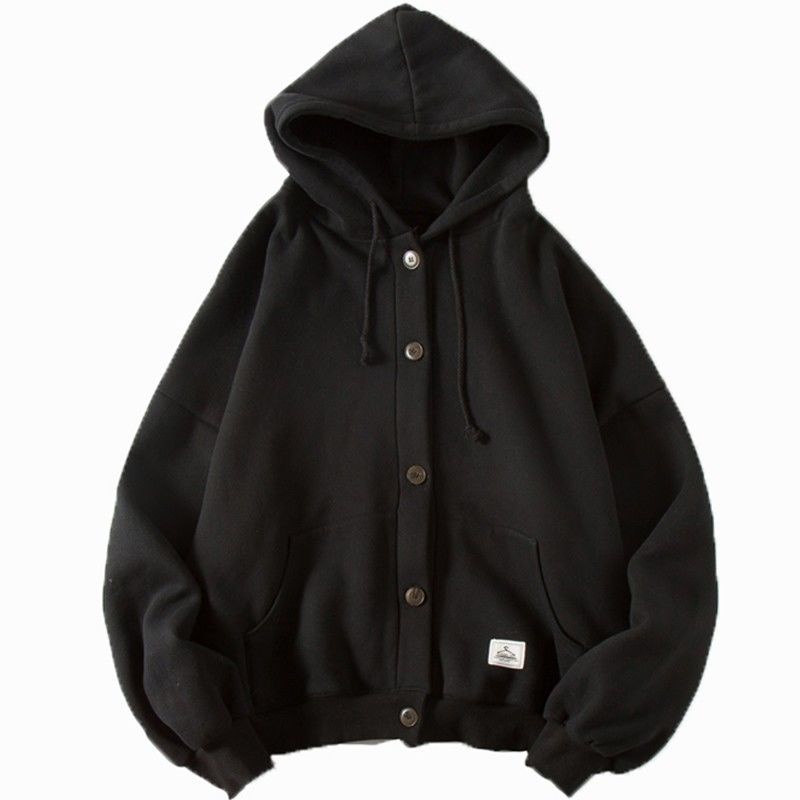 Áo Khoác Hoodie Dáng Rộng Thời Trang Thu Đông Cho Nam