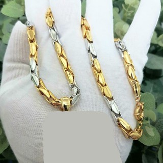 Dây chuyền nam vảy rồng mạ vàng 18K