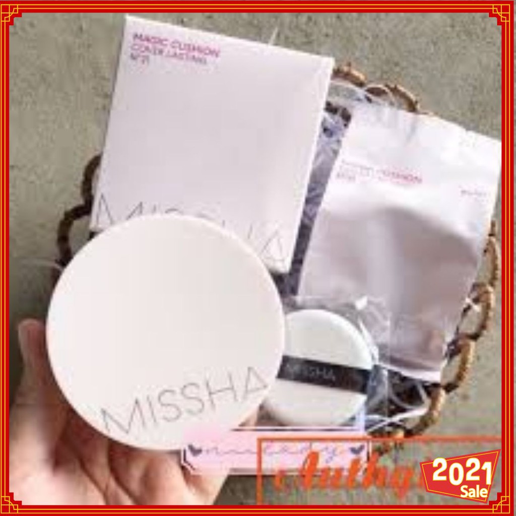 PHẤN NƯỚC KIỀM DẦU Missha Magic Cushion Cover lasting SPF 50+ PA+++ BẢN HỒNG | BigBuy360 - bigbuy360.vn